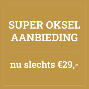 Oksels laseren voor 29 euro